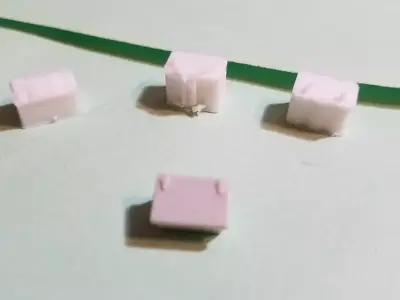 car and truck batteries Free 3D print model