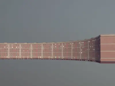 Arlanda House01 Low-poly 3D model