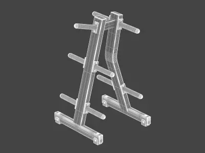 Technogym Plate Tree 3D model