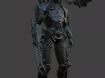 Predator Killer Suit - Ultimate Yautja Armor Fan Art 3D print model