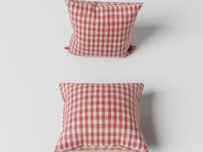 6 Pillows Pack Free 3D model