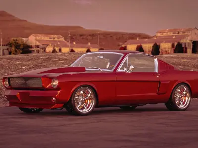 American Racing Torq Thrust II 3D model