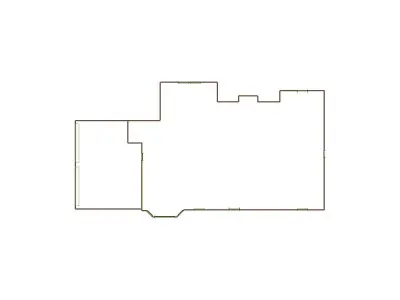 Simple Exterior Sketch by Aerial - 21-30 SQ - Xactimate 3D model