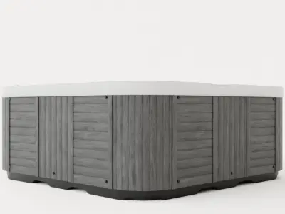 Earth Spa 71 Jets 5 People Free Shipping For Outdoor Bath Low-poly 3D model