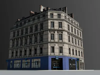 European Commercial Bank 3D model