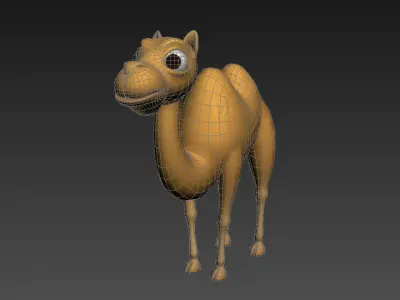 Camel Character 3D model
