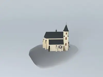 Shrine of Our Lady of Consolation in Pilsen Free 3D model