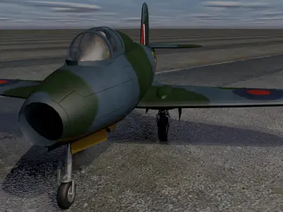 Gloster G-40 Pioneer 3D model