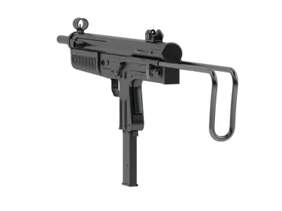 FMK-3 submachine gun 3D model