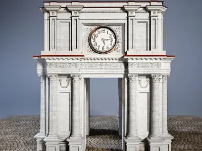 Old architectural Arch 3D model