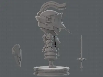  Armor Character 3D model