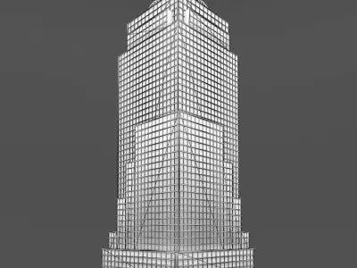 Two World Trade Center Building 3D model