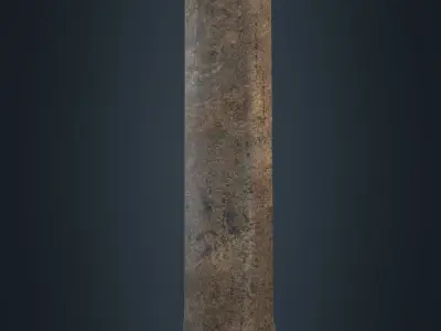 Axe GameDev Ready Free low-poly 3D model