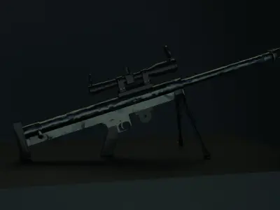 Lar Grizzly Rifle 3D model