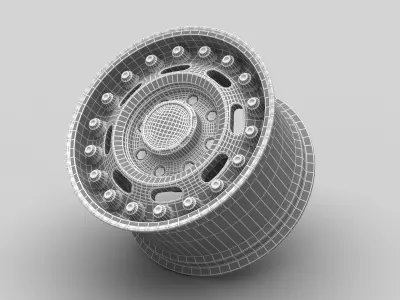 Black Rhino AXEL Gloss White 3D model