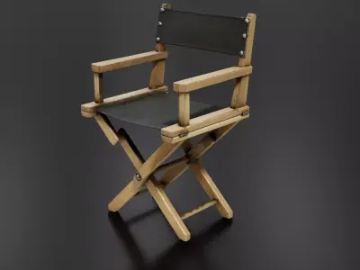 director chair 3D print model