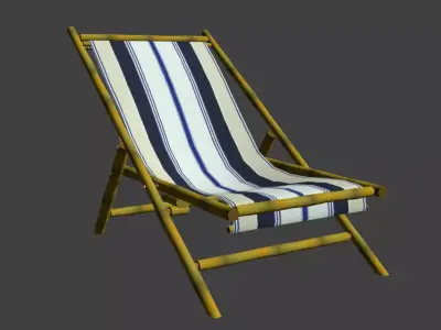 Beach chair Free 3D model order