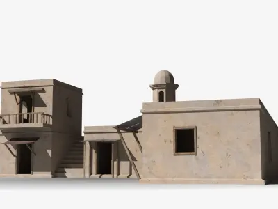 Arab x41 Low-poly 3D model