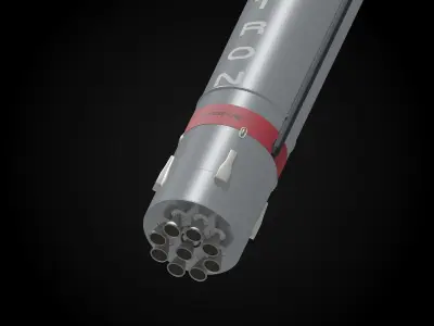 Rocket Lab Electron 3D model