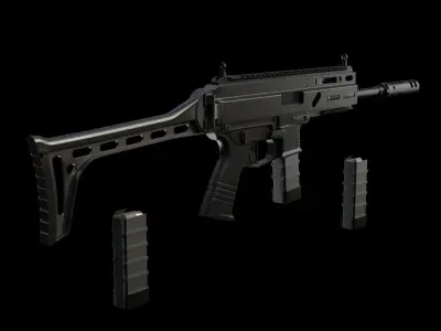 Tsvircoon S Low-poly 3D model