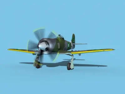 Hawker Tempest MKII PAF 3D model