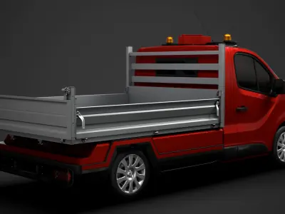 Fiat Talento Tipper 2020 3D model