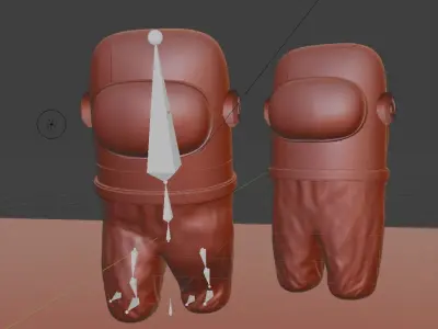 Among us 3D model get