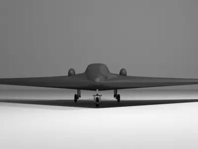 Drone - UAV Sentinel 3D model