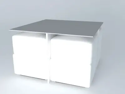 Mesa de Centro Combine Free 3D model