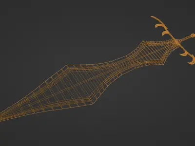 18 Weapons - Vampire Free 3D model