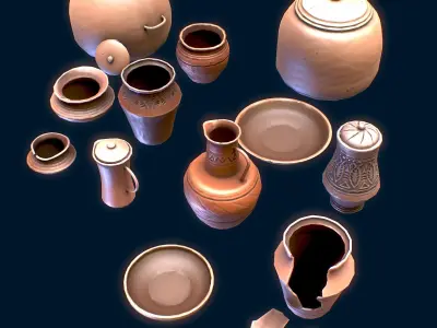 Anvil low-poly 3D model PBR Game ready for Unreal Engine asset Low-poly 3D model