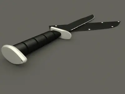 Army knife Free 3D model