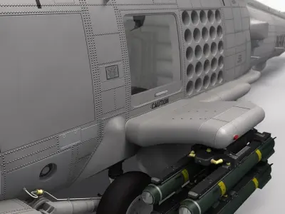 SH-60b Seahawk 3D model