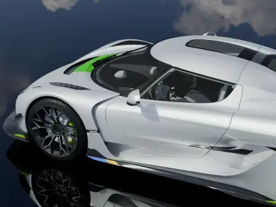 Koenigsegg Jesko Free 3D model