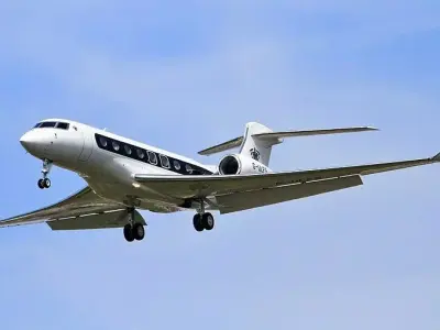 Gulfstream G650 3D model
