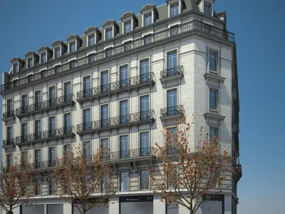 Old Building VIII 3D model