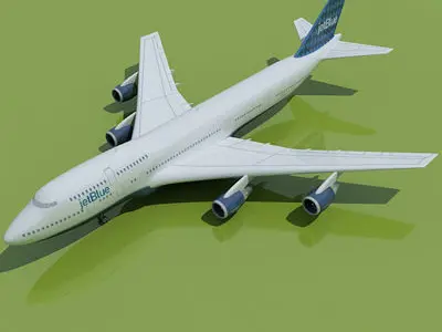 JetBlue Airways Boeing 3D model