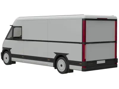 EV Van Prototype 1 3D model