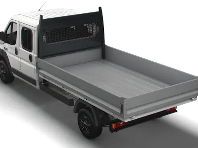 RAM Promaster Crew Cab Truck 2023 3D model