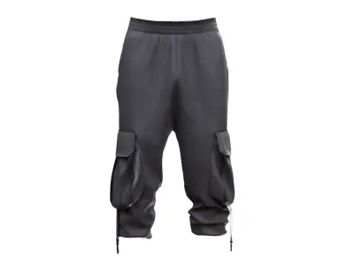 Warrior Pants 77 - All MH Bodies - UE5 Skeletons - Rigged Low-poly 3D model