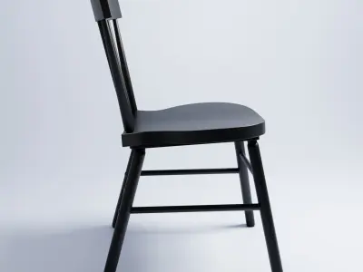 Black Chair NORRARYD Free 3D model