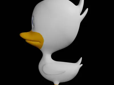Duckling Free 3D model purchase