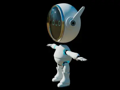 Little Robot 3D model order