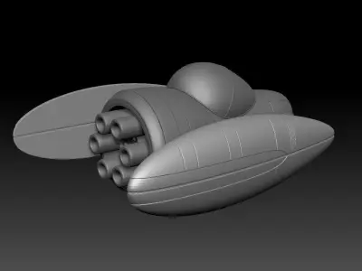 P-83 Star Snub Fighter 3D print model purchase