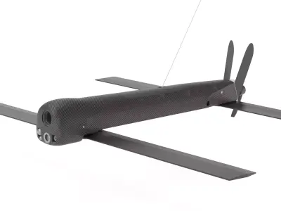 AeroVironment Switchblade 300 Missile Predator Drone 3D model
