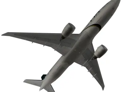 Boeing 777-200LR Pakistan Airlines 3D model