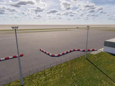 Airport Scene 3D model