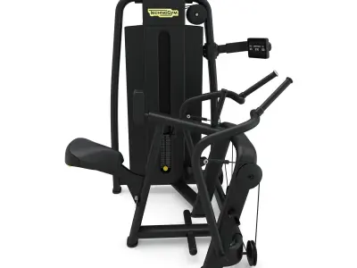Technogym - Selectorised - Low Row 3D model