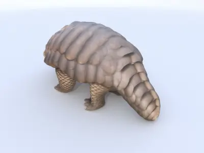 Pangolin 3D model