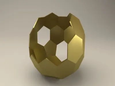 Modern Sculpture of Easter Egg Free 3D print model